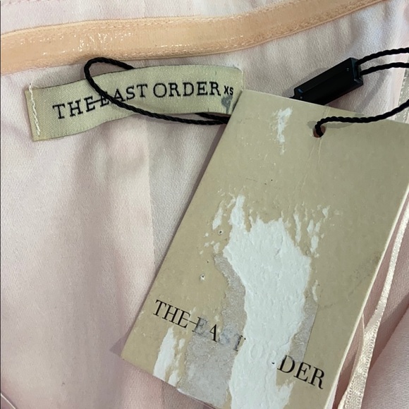 The East Order Blush Ruched Floral Lila Mini Dress - Picture 9 of 10